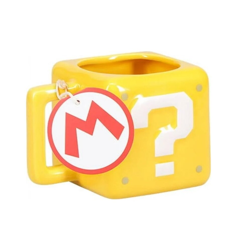 Nintendo Mario Question Block Mug | Retro Gamer Gift